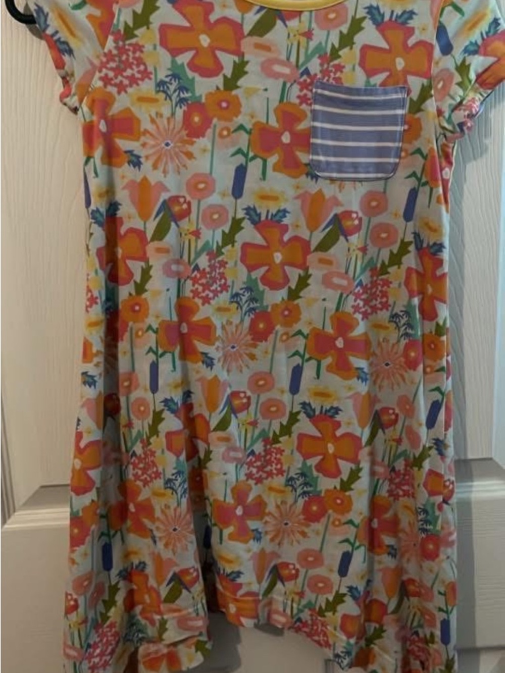 Matilda Jane Floral Dress in Orange, Pink, Blue, Green